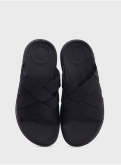 FitFlop F-Mode Multi Strap Webbing Slides  - Image 4