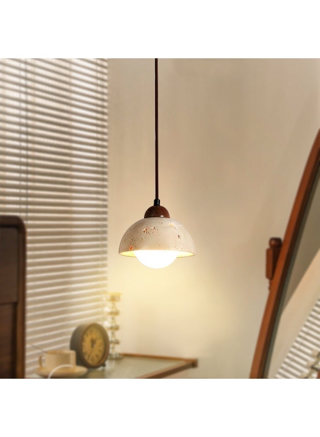 Yellow Stone Pendant Light, Adjustable Ceiling Hanging Lamp 3000K Warm White for Dining Room Kitchen Island - Image 5