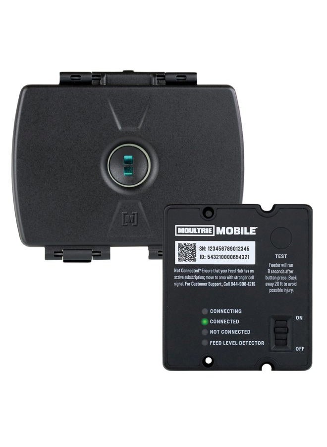 MOULTRIE Feed Hub - Universal Cellular Timer Kit - Cellular Feeder Timer System with Feed Level Detector - Universal Fit for Most Spincast Wildlife Feeders - Image 1