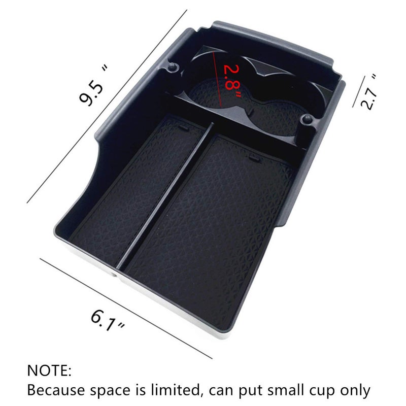 JOJOMARK for Tesla Model S/X Accessories Center Console Tray Organizer for Tesla Model X/S 2016 2017 2018 2019 2020 2021 - Image 4