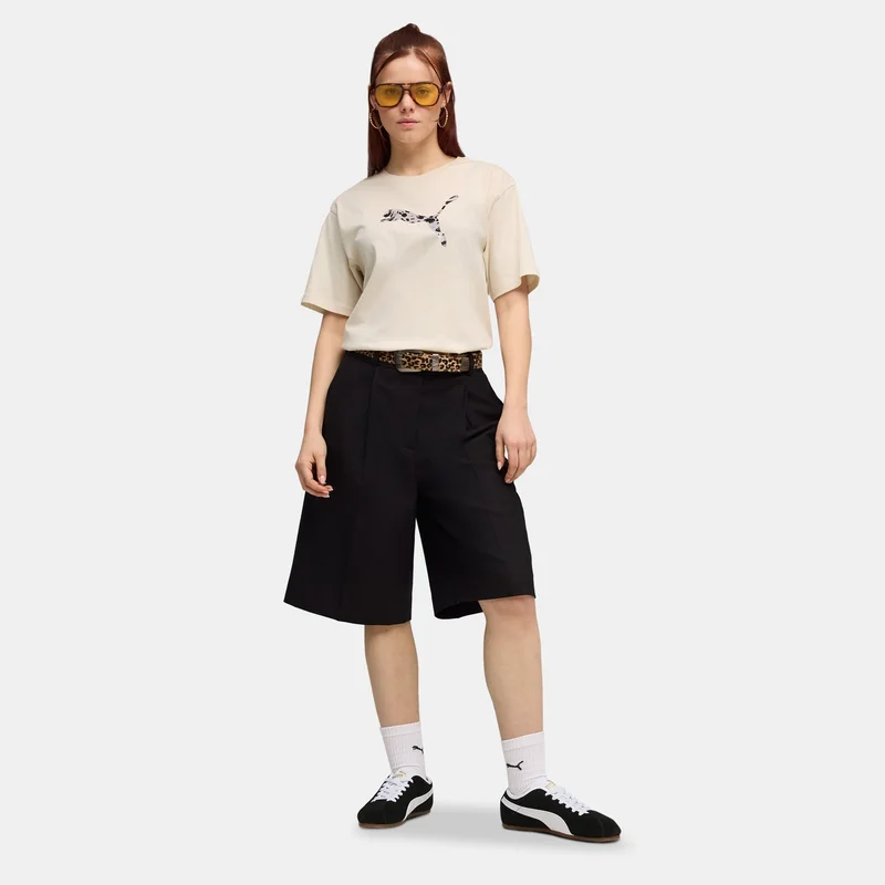 PUMA White Women's Essentials Graphic Animal T-Shirt for Women | Best Price UAE