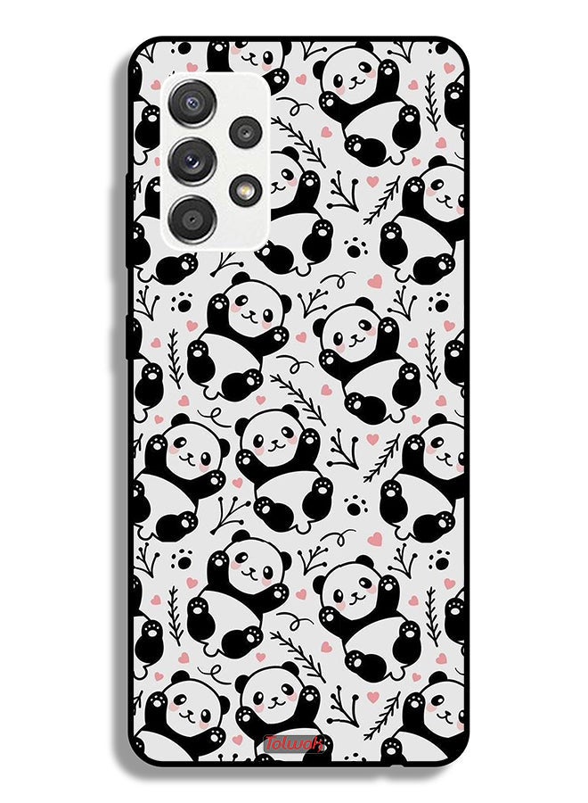 Tolwak Samsung Galaxy A32 5G Protective Case Cover Pattern Of Panda - Image 1