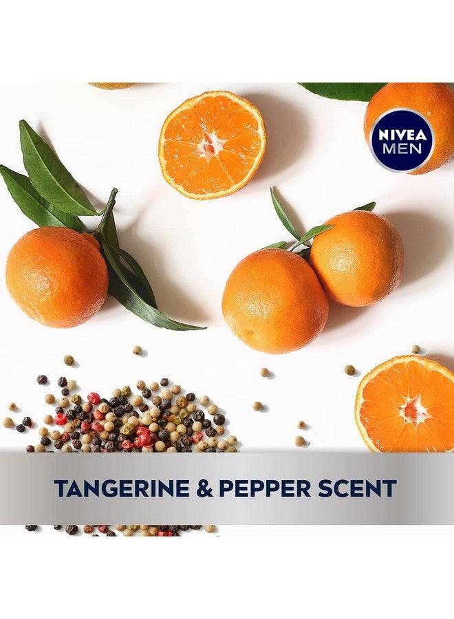 NIVEA MEN Sport Body Wash with Revitalizing Minerals, Spicy, Citrus Body Wash for Men, 16.9 Fl Oz Bottle (Pack of 1) - Image 4