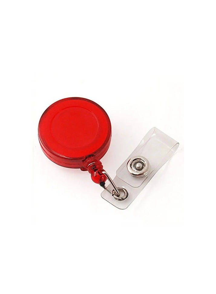 Terabyte ID Card Holder With Clip Silver 12 PCS Multicolor - Image 5