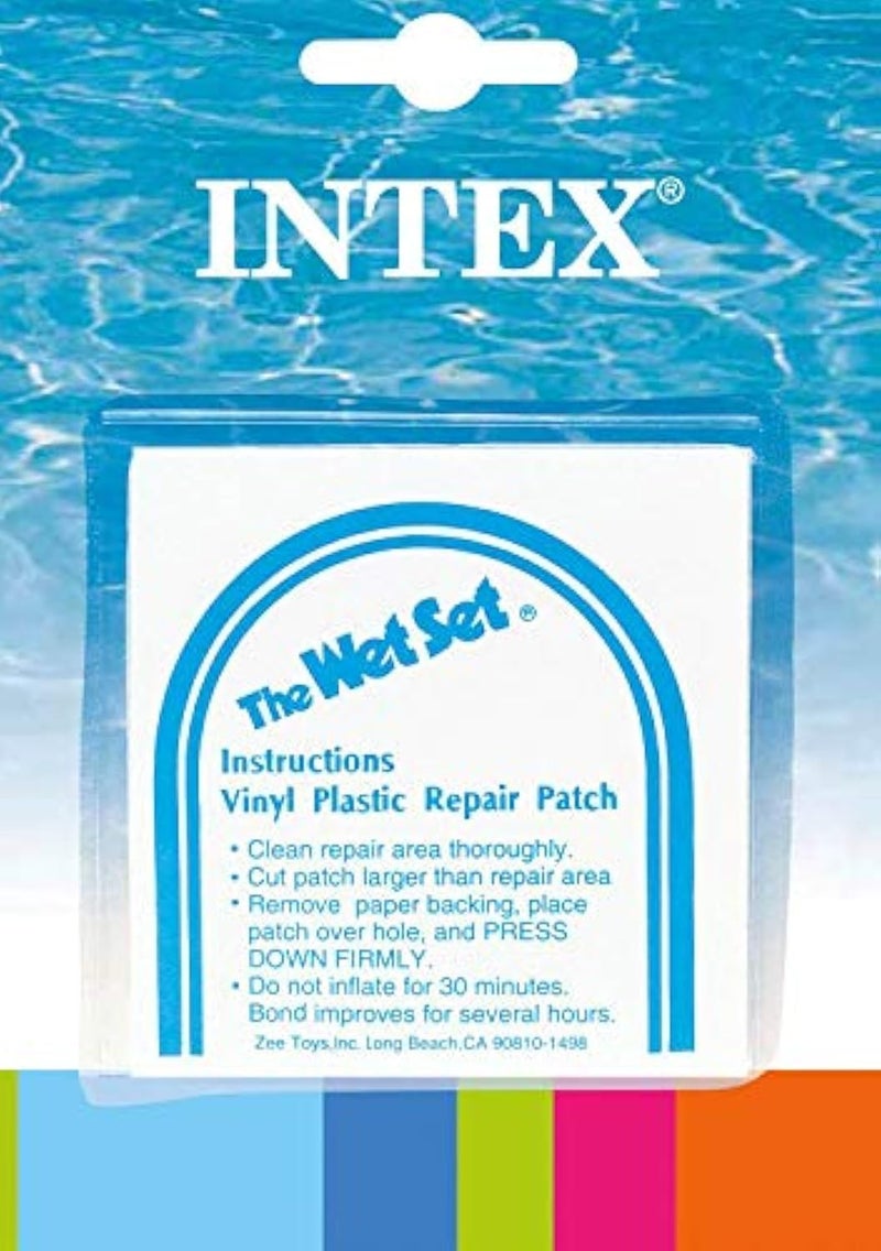 INTEX Recreation 59631EP 6 Piece Pool Repair Patch - Image 1