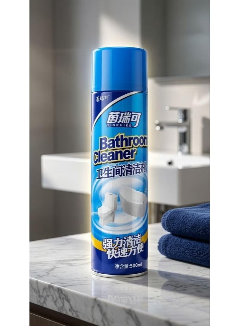 Generic valueable 1 Multi-purpose bathroom cleaning foam spray - Rich foam helps remove stains and yellowing - Suitable for toilet, sink, and ceramic tiles - 500ml bottle - Image 3