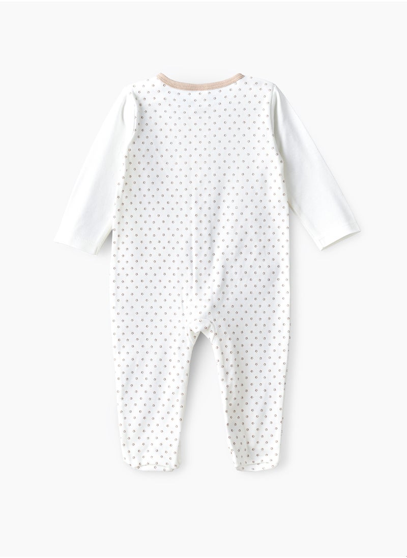 Tiny Hug Baby Boys' Cotton Knit Sleepsuit  - Image 2