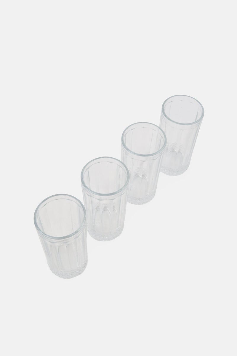 Bombay 4 Piece Milk Glass, Transparent - Image 3