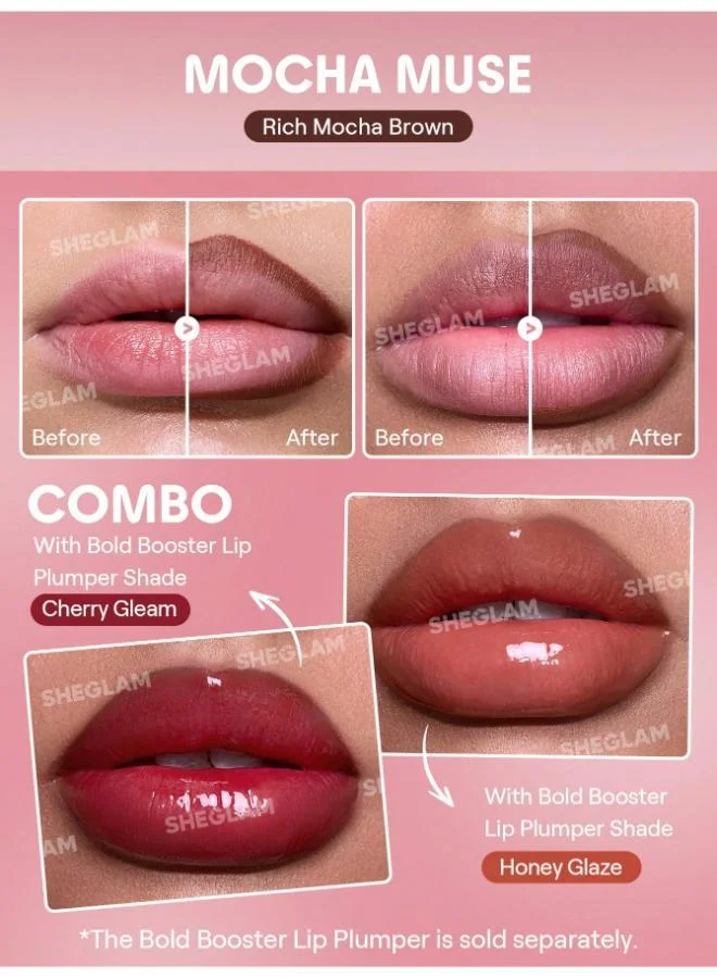 SHEGLAM Sheglam bold booster lip liner mocha muse 0.2g