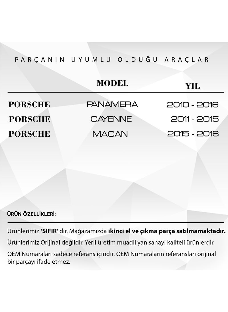 Alpha Auto Part Window Opening Button 4 Pieces Left Cover for Porsche Panamera Cayenne Macan  - Image 3