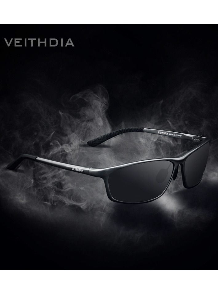 Veithdia نظارات شمسية مربعة للرجال مع عدسات قطبية - Image 3