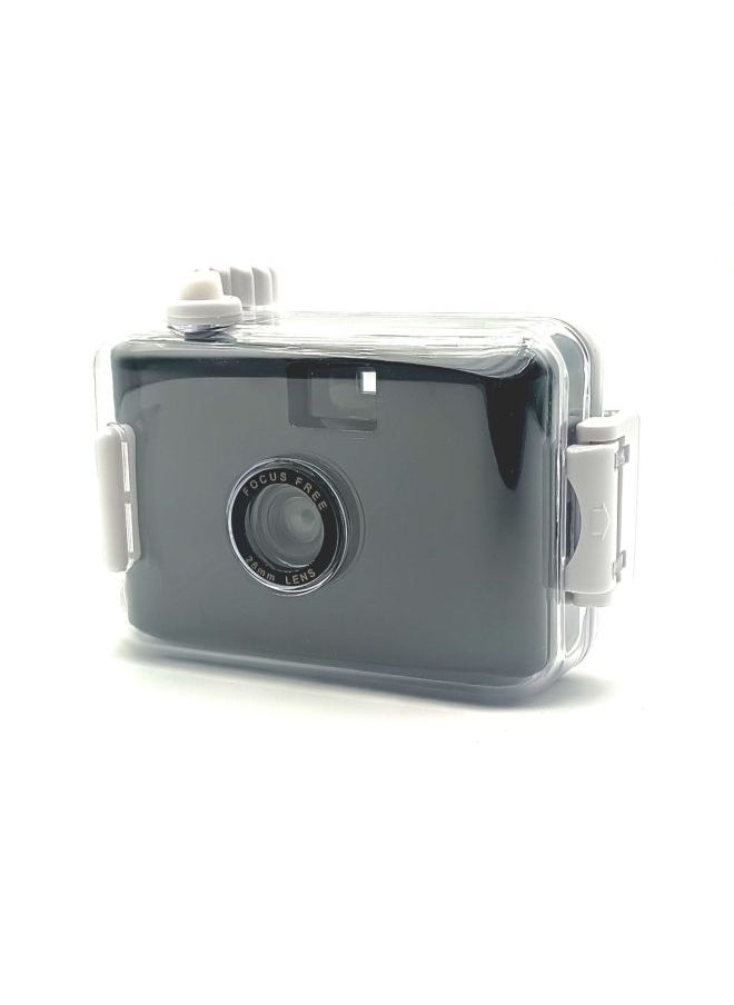 Generic Source Manufacturer 135 Retro Film Film Fool Underwater Waterproof Diving Non-polaroid Camera Customization *made In Stock-Color:Black Blue Shell  - Image 3