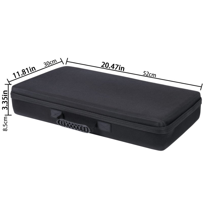 Khanka حافظة سفر صلبة بديلة لـ Pioneer PRO DJ (DDJ-FLX4) وحدة تحكم DJ الذكية من Pioneer ذات 2 منصة Rekordbox - Image 1