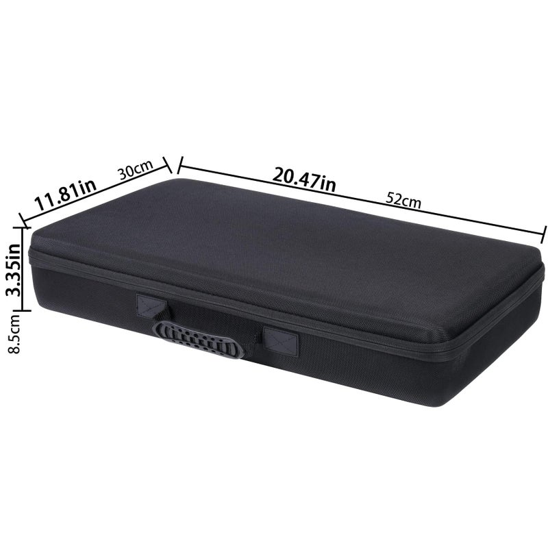 Khanka حافظة سفر صلبة بديلة لـ Pioneer PRO DJ (DDJ-FLX4) وحدة تحكم DJ الذكية من Pioneer ذات 2 منصة Rekordbox - Image 3