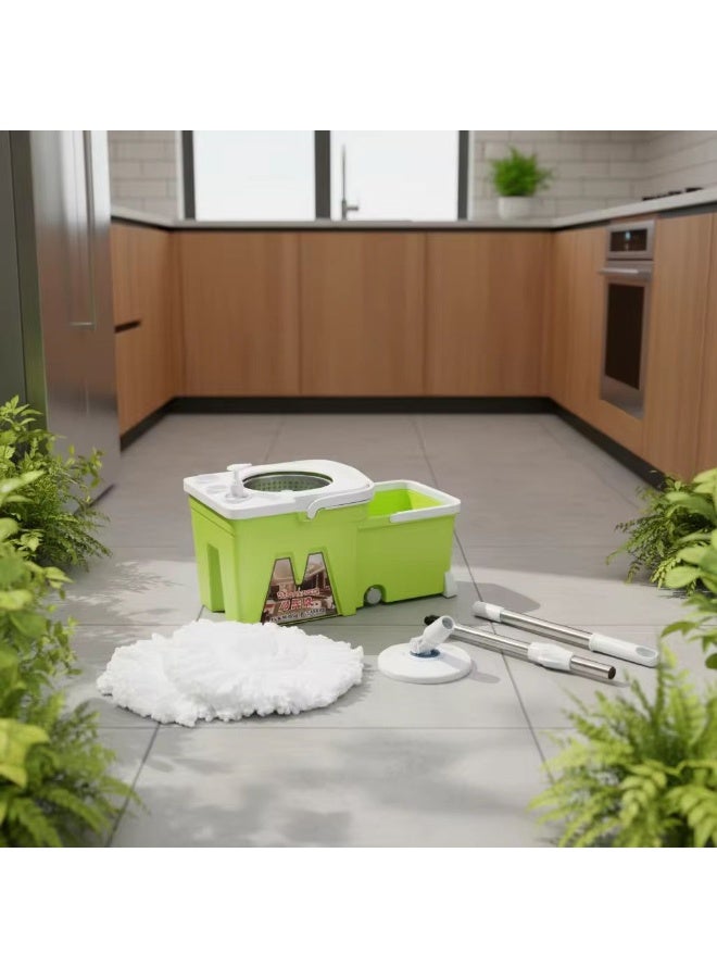 Magic Dry Compact Folding Mop Bucket – Space-Saving Portable Cleaning Bucket with Wringer - Image 2