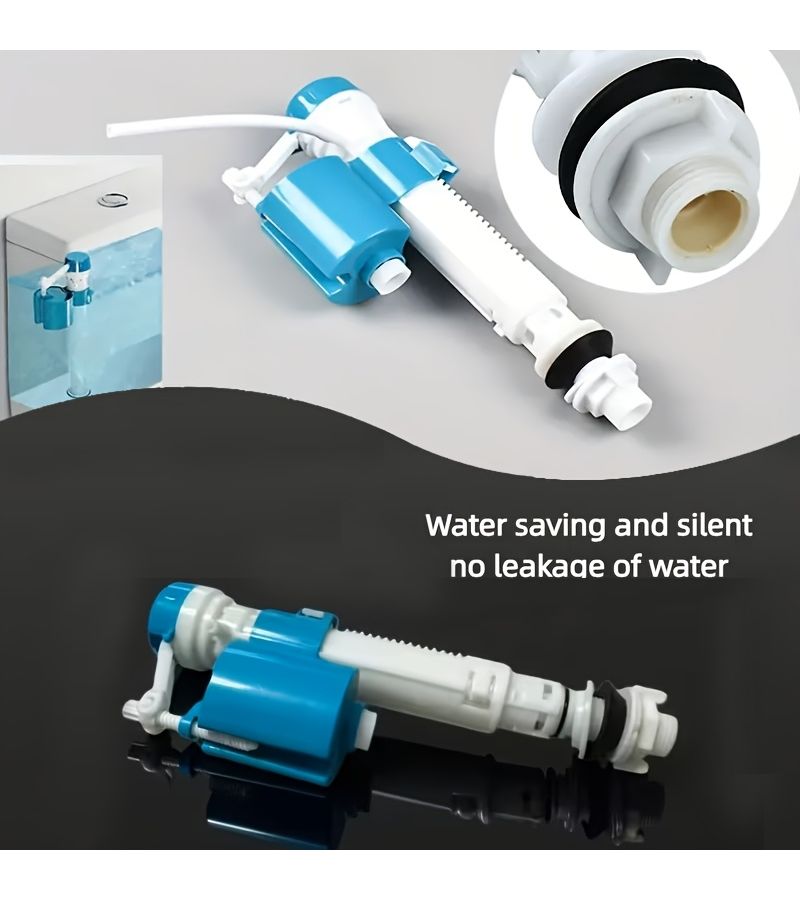 Toilet Tank Fill Valve 1pc Adjustable Height Heavy Duty Replacement Part - Image 1