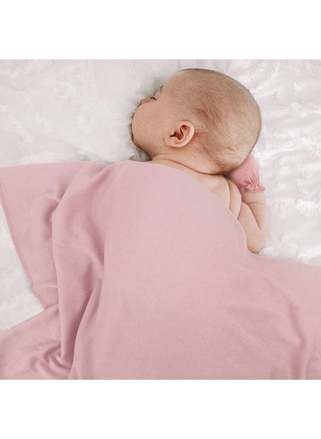 DRESHOW DRESHOW BQUBO Newborn Receiving Blanket Bow Hat Gloves Set Cotton Warm Baby Swaddle Blanket Wrap Baby Sleep Sack Shower Gift  - Image 3