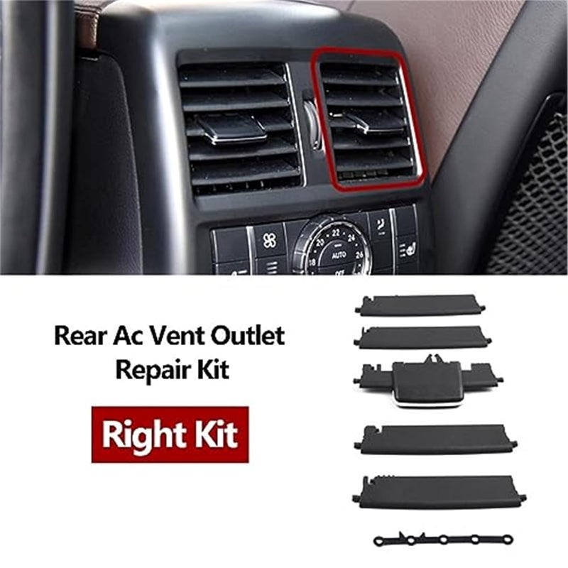 DEMULAX AC Vent Grille Outlet Cover Replacement for Mercedes - Image 2