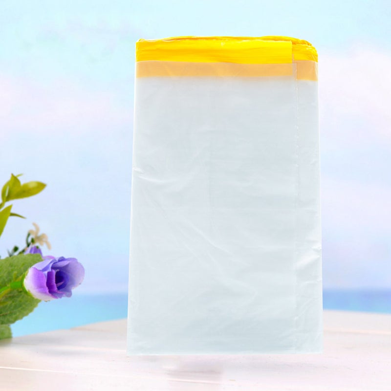 1pcs 2.75x3.65m Furniture Anti-ash Cloth and Transparent Cover(White) - Image 3