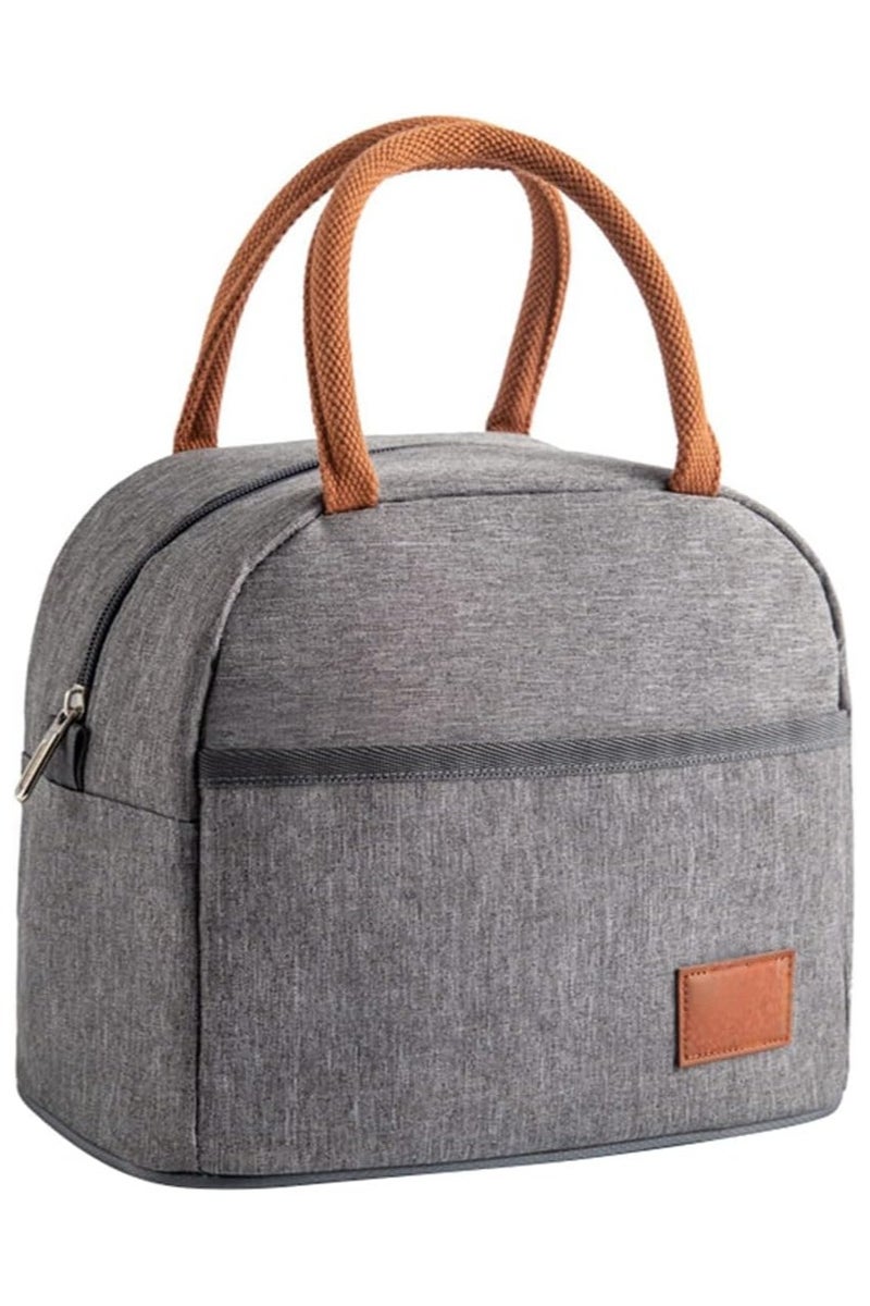 TYCOM Insulated Lunch Bag Lunch Box Large Cooler Tote Bag for Men Women and Children Double Deck Cooler for Office and Picnic  - Image 1