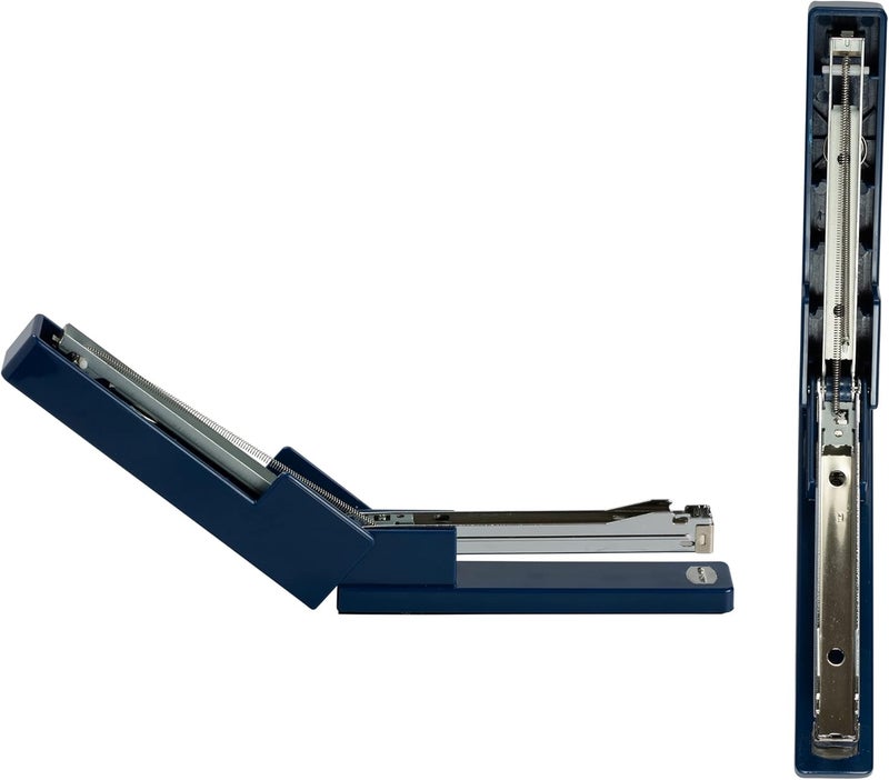 JAM Paper Modern Desk Stapler - Navy Blue - Sold Individually - Image 4