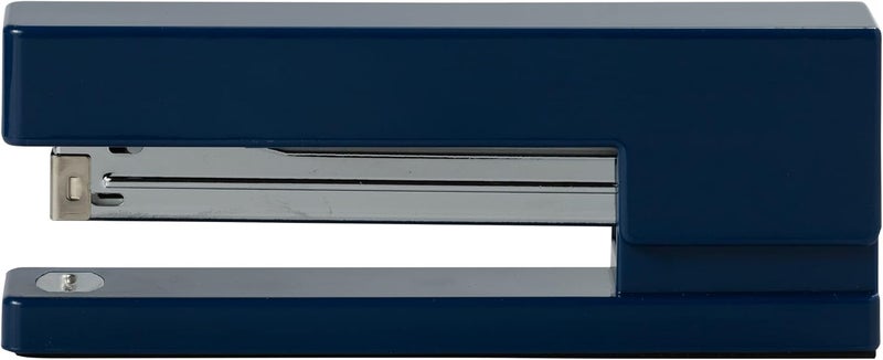 JAM Paper Modern Desk Stapler - Navy Blue - Sold Individually - Image 2
