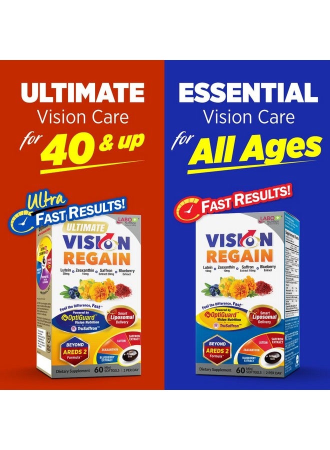 LABO Nutrition VisionREGAIN, Eye Vitamin Beyond AREDS 2 Formula with Lutein, Zeaxanthin, Saffron Extract, Blueberry for Macular and Retinal Health, Eye Fatigue, Night Vision Support 60 Counts - Image 3