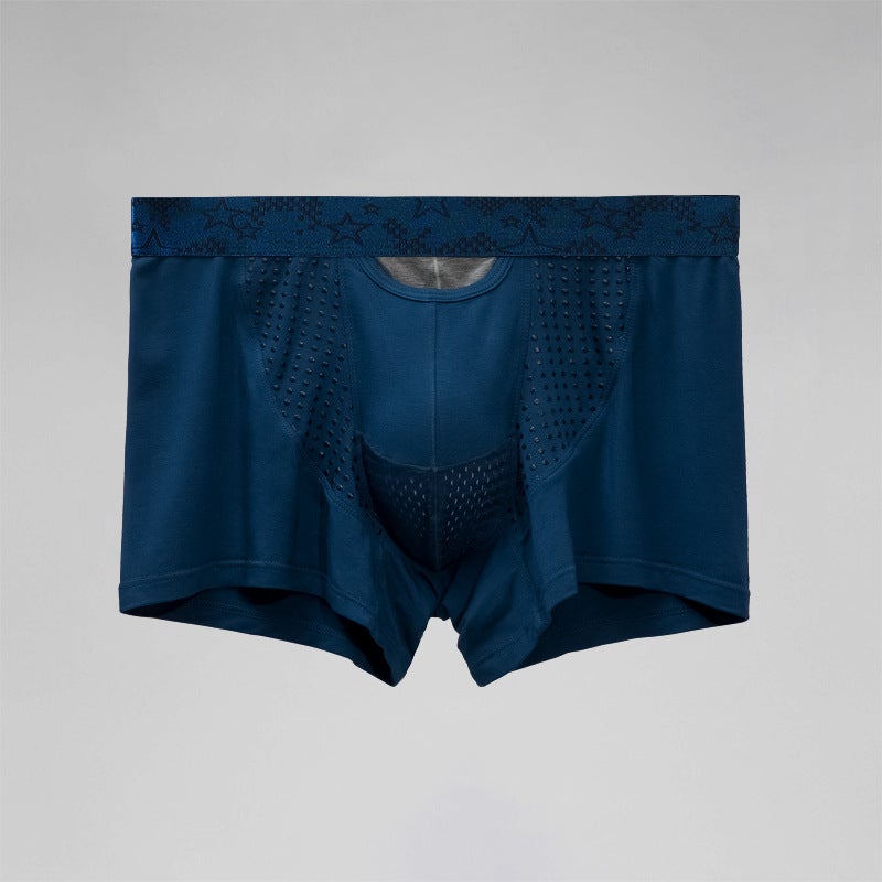 Mens Scrotal Support Ice Silk Underwear Grey  - Image 2