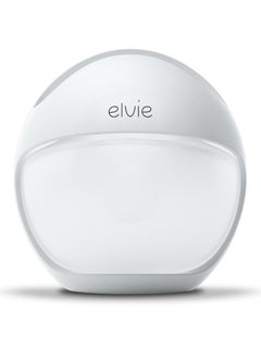 elvie Curve Manual Wearable Breast Pump - Based on Natural Suction, Hands-Free, Kick-Proof, Portable Silicone Milk Pump That Can Be Worn in-Bra for Gently Expressing While Feeding or Pumping  - Image 1
