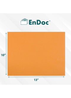 EnDoc Clasp Envelopes 10X13 Inch Brown Kraft Catalog Envelopes With Clasp Closure & Gummed Seal 28Lb Heavyweight Paper Envelopes For Home Office Business Legal Or School 15 Pack 10X13 Brown Kraft  - Image 2