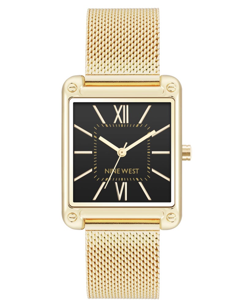 Nine West Women's Mesh Bracelet Watch - Image 5