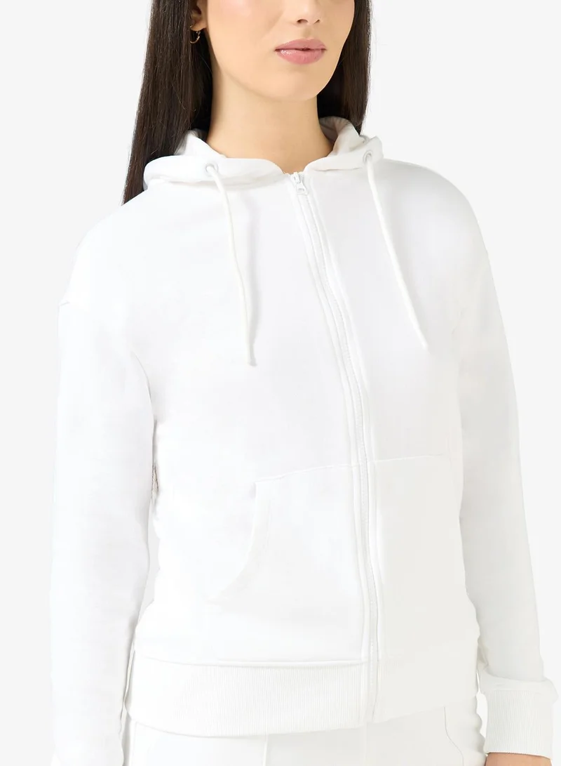 Sun and Sand Sports White Women's Classic Hoodie for Women | Best Price UAE