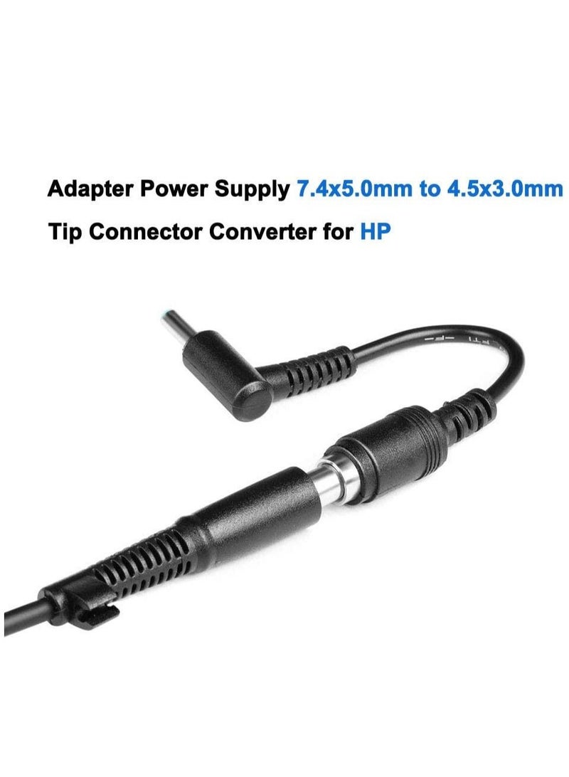 Ntech 2 pack Charger Adapter Tip 7.4x5.0mm to 4.5x3.0mm Tip Connector Converter for HP Stream Specter Pavilion Envy EliteBook Split Chromebook Power Cord - Image 5