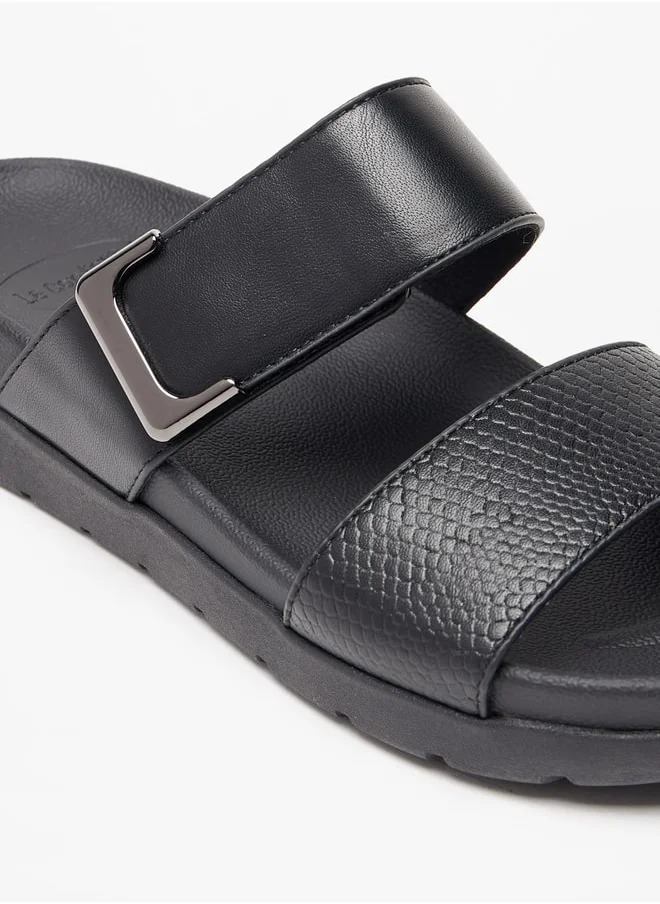 Le Confort Women's Textured Slip-On Sandals