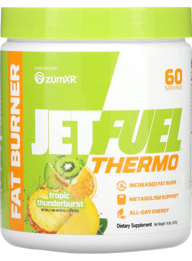 JetFuel® Thermo Fat Burner Tropic Thunderburst 14.8 oz (420 g)