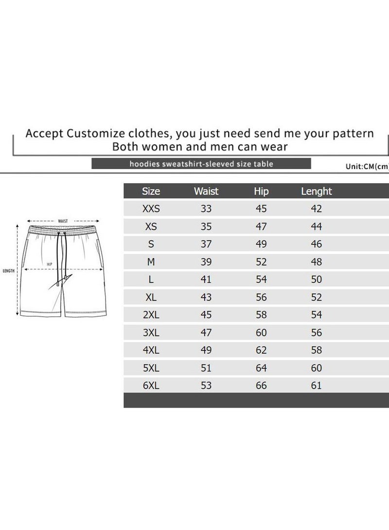 KUYING New Naruto 1012D Digital Printed Dragon Ball Double Layer Shorts  - Image 2