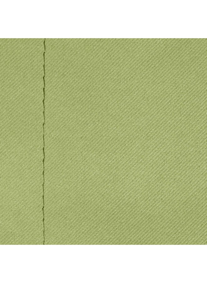 Story@Home Story@Home Blackout Long Door Curtains 9 Feet Set of 1 | Plain Design Door Curtain | Thermal Insulated Curtains | 100% Room Darkening Curtains | Curtains for Living Room | (116 x 275 cm, Light Green)  - Image 4