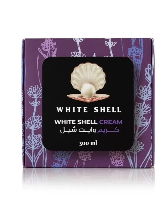WHITE SHELL CREAM 300ML - Image 5