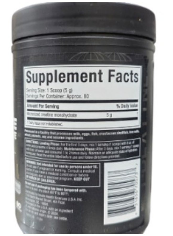 MuscleTech Essential Series Platinum 100% Creatine Micronized And Hplc-tested Unflavored 80 Servings 400g - Image 2