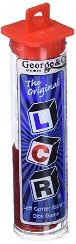 George and Company LCR Single Blister Game Random Chip Colors will be shipped, 5+ years - Image 1