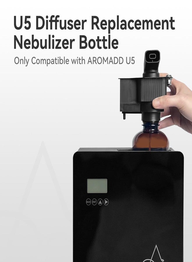 Aromadd AORMADD Replacement Nozzle Bottle Set, Only Compatible with U5 Diffuser (Black - Image 2