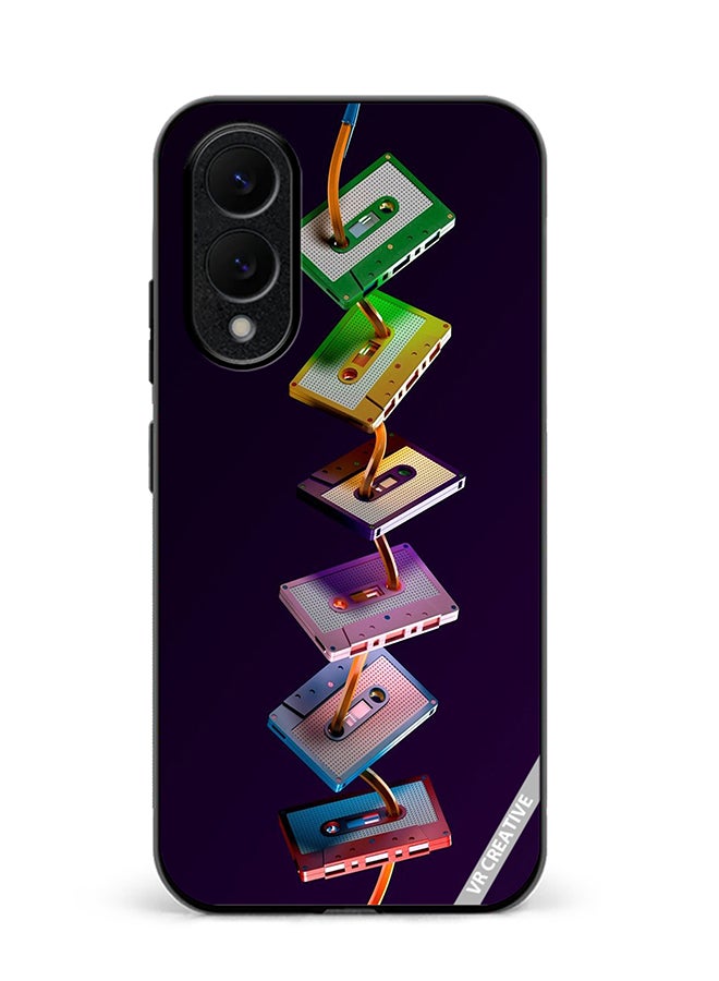 Protective Case Cover For Samsung Galaxy S25 Edge Multicolur Design Multicolour