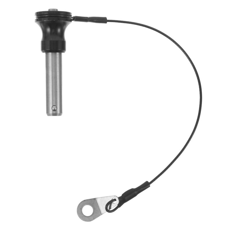Quick Release Ball Lock Pin Self-Locking Fastener For Line Array Speakers Stage Setup Silver 23.50X6.00X2.00CM Fastening 1Pack - Image 1