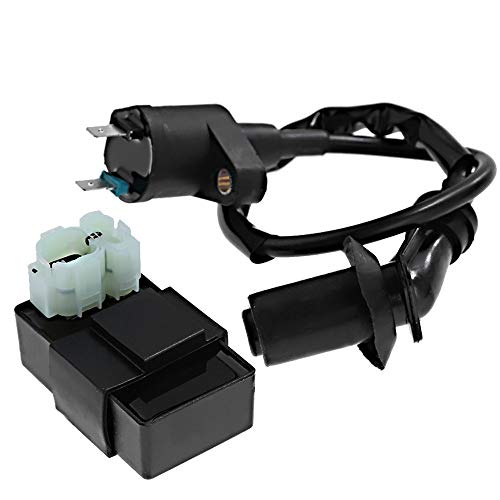 Saihisday Ignition Coil + CDI Box for Honda TRX250X FourTrax 250 1987 1988 1989 1990 1991 1992 - Image 1