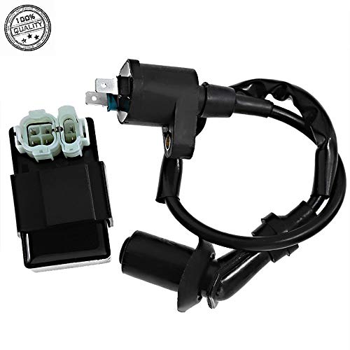 Saihisday Ignition Coil + CDI Box for Honda TRX250X FourTrax 250 1987 1988 1989 1990 1991 1992 - Image 2
