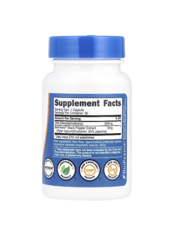 Nutricost نوتريكوست، DIM، 300 ملغ، 30 كبسولة - Image 2