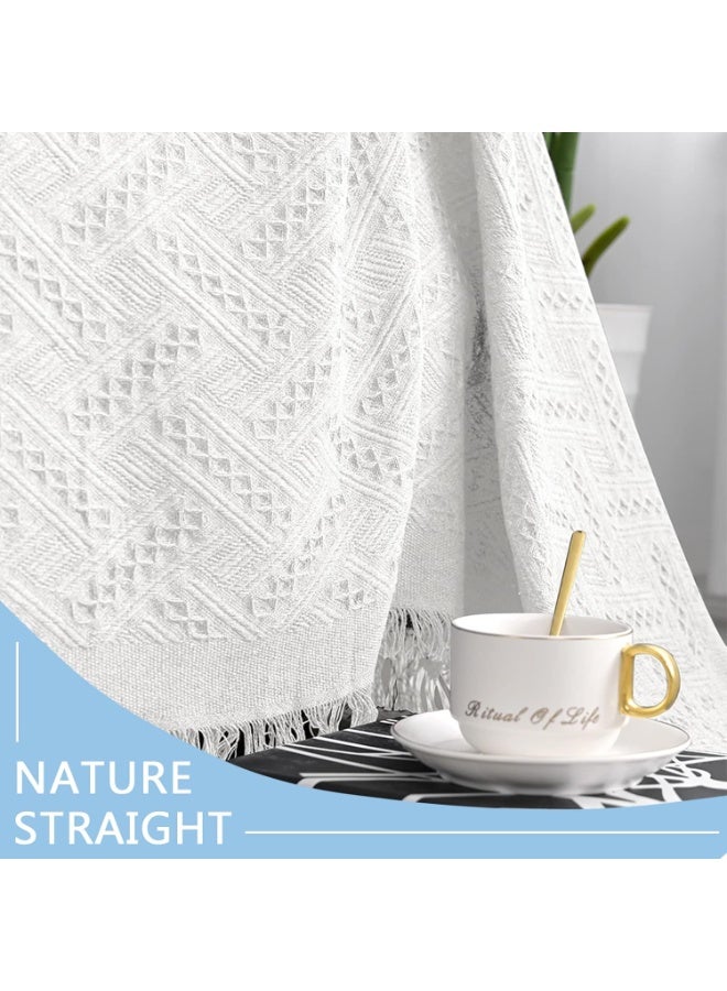 بريمو بلس غطاء أريكة بتصميم ريفي جميل, غطاء اريكة بنمط بوهيمي، غطاء اريكة قابل للغسل، ناعم وجيد التهوية، عالمي لجميع المواسم - Image 5