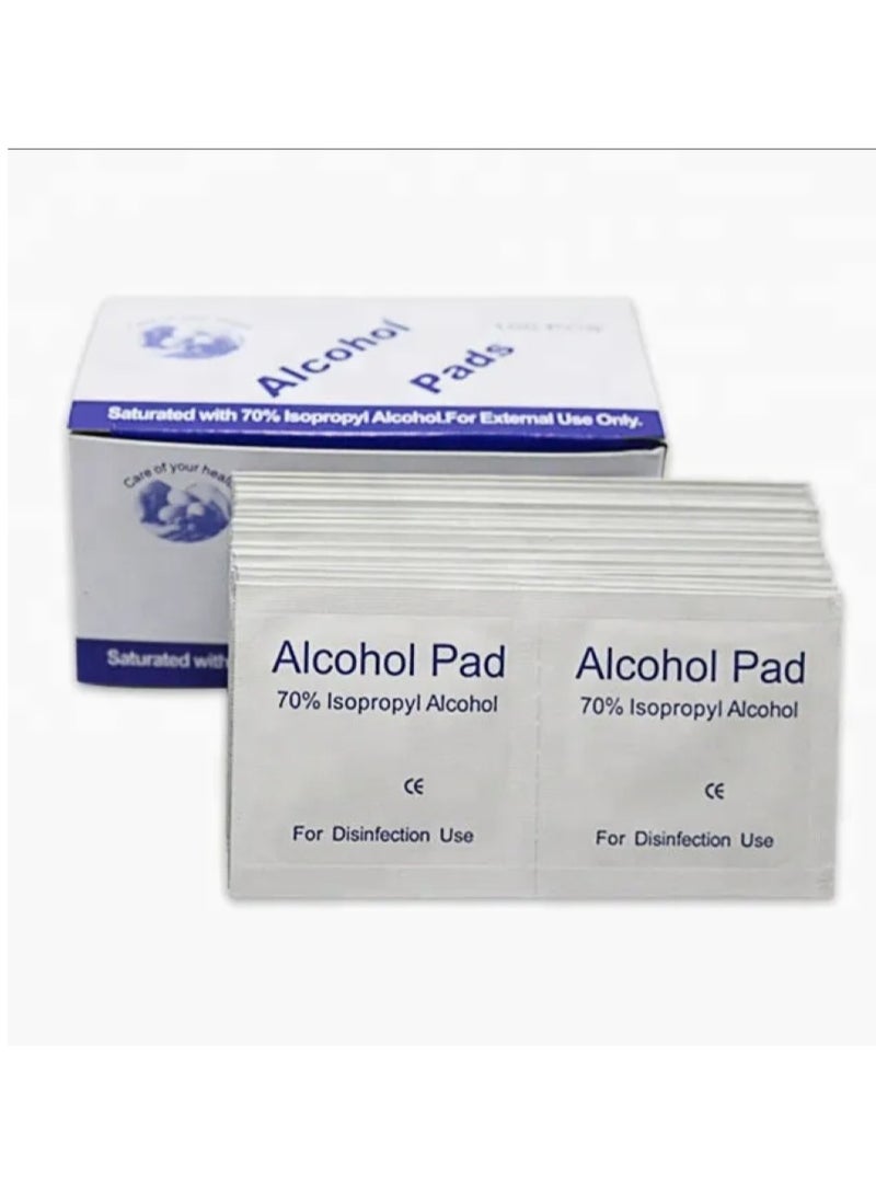 Kinmed Medical Swab, Prep Pads, Cotton Pads /200 Piece  - Image 1