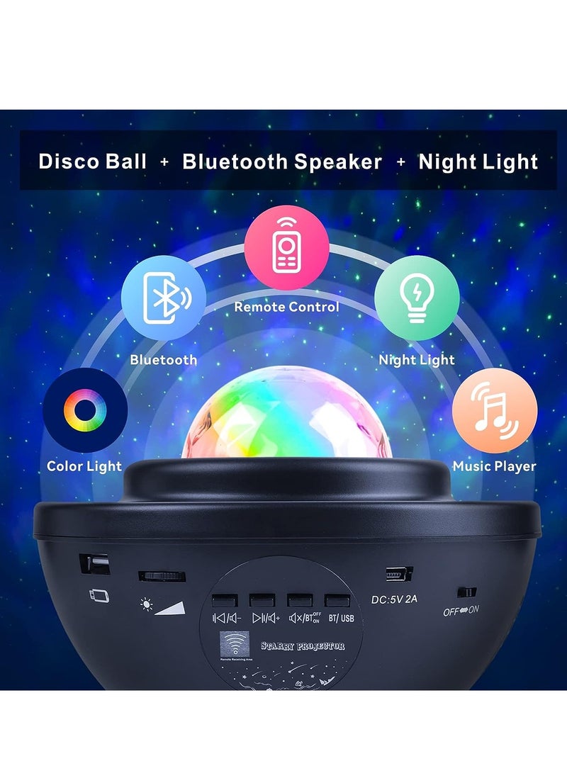ZAMZIN 2-in-1 Star Light Projector & LED Night Light – Astronaut Galaxy Nebula Ceiling Projector with Remote Control, Timer, 360° Rotation, Multicolor Starry Sky Lamp for Kids & Adults Bedroom Décor - Image 4