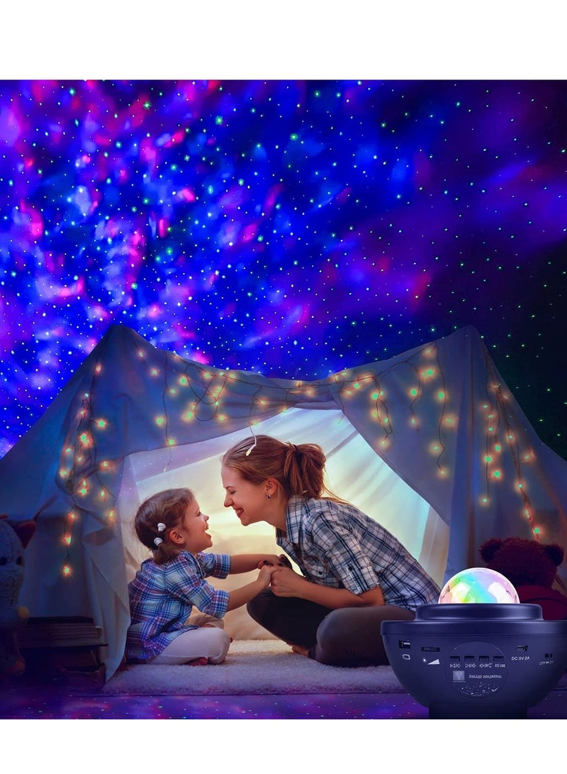 ZAMZIN 2-in-1 Star Light Projector & LED Night Light – Astronaut Galaxy Nebula Ceiling Projector with Remote Control, Timer, 360° Rotation, Multicolor Starry Sky Lamp for Kids & Adults Bedroom Décor - Image 2